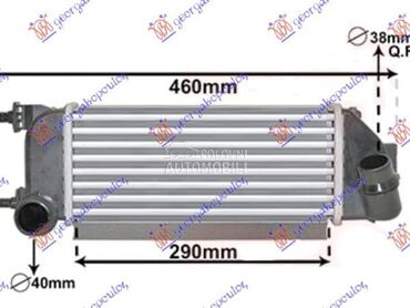 HLADNJAK INTERKULERA 1.3... za Fiat Panda za 2012. god.