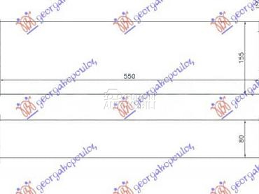 HLADNJAK INTERKULERA... za BMW Serija 7 od 2008. do 2012. god.