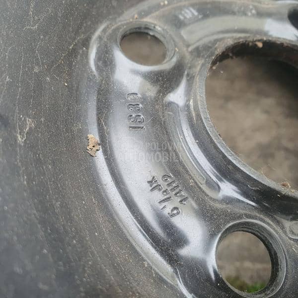 Čelične felne GM 14" 4 x 100