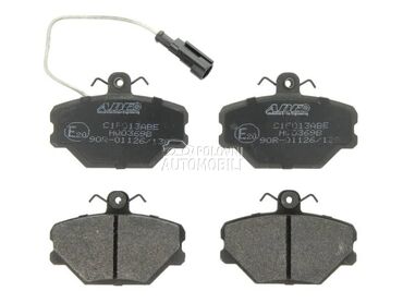 Kocione plocice prednje za Fiat Panda
