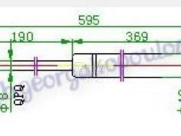 AMORTIZER GEPEK VRATA 420... za BMW Serija 3 od 1994. do 1998. god.