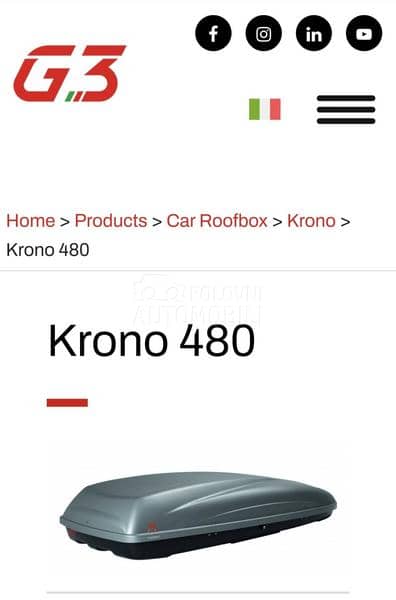 THULE nosači i G3 kofer