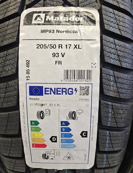 Matador 205/50 R17 Zimska