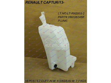 POSUDA ZA TECNOST BRISACA za Renault Captur od 2017. do 2020. god.