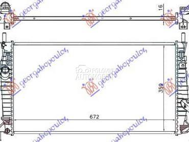 HLADNJAK MOTORA ZA SVE... za Volvo C30 za 2010. god.