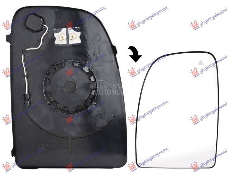 STAKLO RETROVIZORA SA...