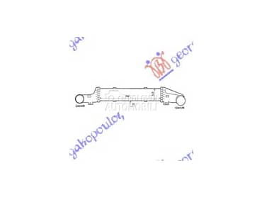 HLADNJAK INTERKULERA... za Mercedes Benz E Klasa od 1996. do 1999. god.