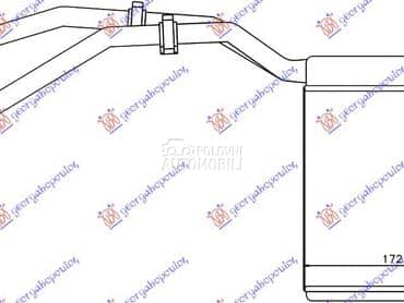 GREJAC KABINE za Volvo S40 od 2007. do 2012. god.