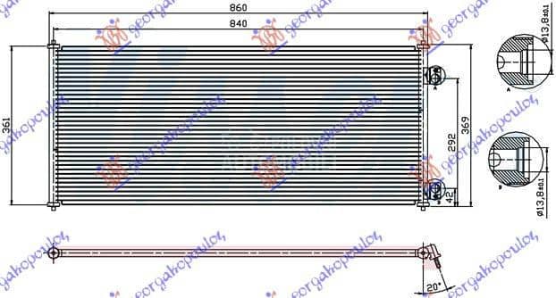 HLADNJAK KLIME BENZIN/DIZEL