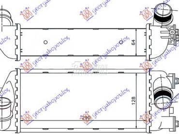 HLADNJAK INTERKULERA 1.3... za Fiat Panda za 2012. god.