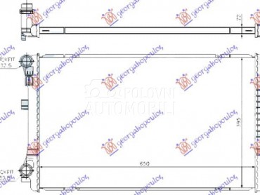 HLADNJAK MOTORA 1.0 TFSi... za Audi Q2 za 2020. god.