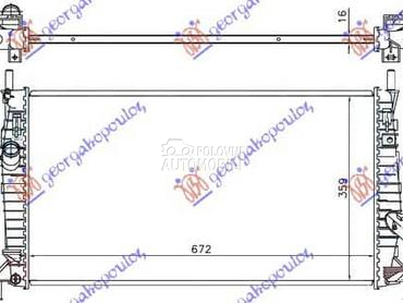 HLADNJAK MOTORA... za Volvo S40 od 2004. do 2007. god.