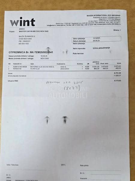 Hyundai i20 1.1d LED/ MSERVIS