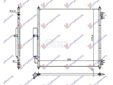 HLADNJAK KLIME ZA SVE... za Land Rover Range Rover Sport od 2018. do 2022. god.