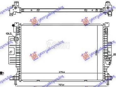 HLADNJAK MOTORA 2.0... za Ford Kuga od 2020. do 2024. god.