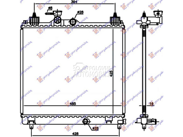 HLADNJAK MOTORA 1.2 BENZIN... za Suzuki Ignis za 2020. god.