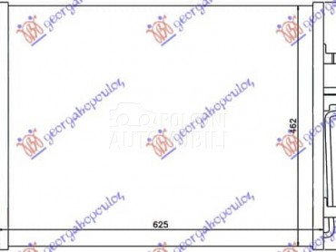 HLADNJAK KLIME BENZIN/DIZEL za Volvo S80 od 2006. do 2013. god.