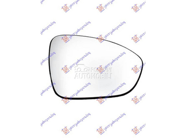 STAKLO RETROVIZORA SA... za Dacia Logan za 2021. god.