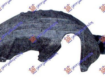ZADNJE POTKRILO PLASTICNO Levo za Ford Fiesta od 2008. do 2013. god.