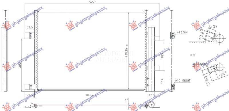 HLADNJAK KLIME 1.7 BENZIN...