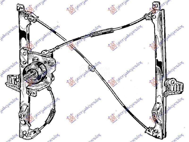 PODIZAC PREDNJEG PROZORA...