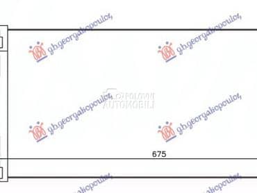 HLADNJAK KLIME za Dodge Avenger od 2007. do 2010. god.