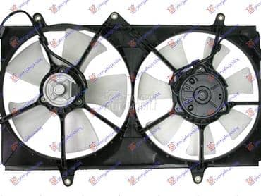 VENTILATOR HLADNJAKA KOMPLET za Toyota Corolla od 2000. do 2002. god.