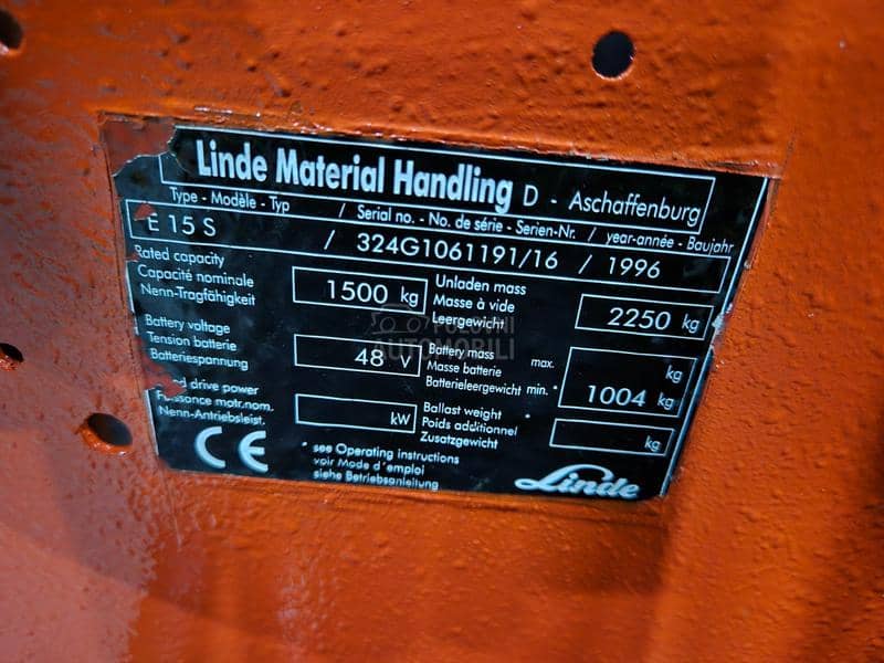Linde E 15