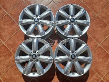 Aluminijumske felne Skoda kao nove 17" 5 x 112