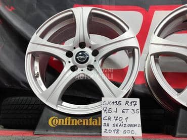 Aluminijumske felne  17" 5 x 115