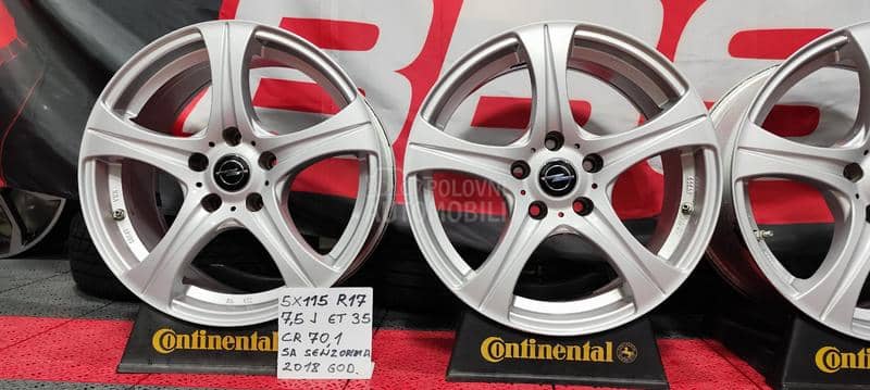 Aluminijumske felne  17" 5 x 115