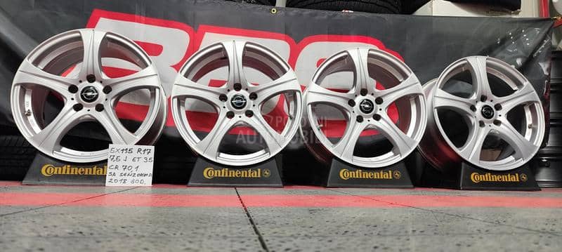Aluminijumske felne  17" 5 x 115