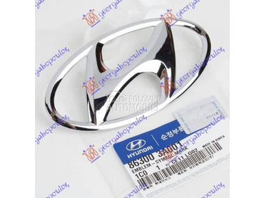 ZNAK NA MASCI za Hyundai Getz od 2002. do 2005. god.