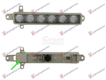 DNEVNO SVETLO LED ZATAMNJENO za Citroen C3 od 2013. do 2016. god.