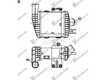 HLADNJAK INTERKULERA 2.0 CRDI za Kia Sportage od 2004. do 2008. god.