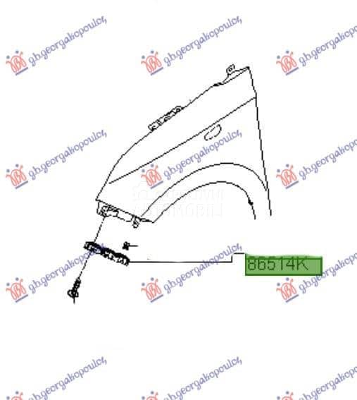 NOSAC PREDNJEG BRANIKA...