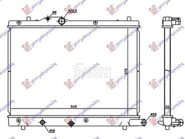 HLADNJAK MOTORA 1.3 DDiS... za Suzuki Swift od 2006. do 2011. god.
