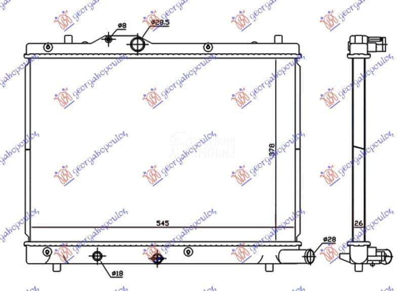 HLADNJAK MOTORA 1.3 DDiS...