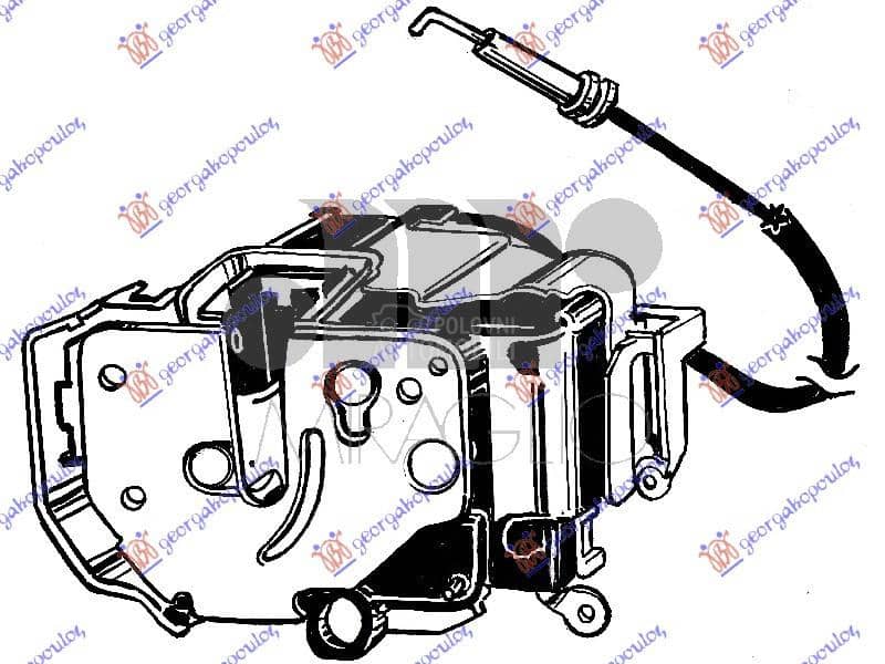 BRAVA ZADNJIH VRATA Desno