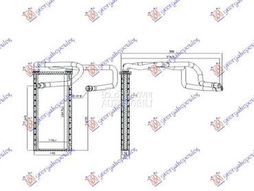 GREJAC KABINE (285x114x26) za Land Rover Discovery od 2014. do 2016. god.