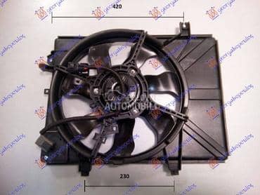 VENTILATOR KOMPLET (/- ) za Hyundai Getz od 2006. do 2010. god.