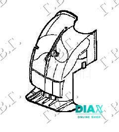 POTKRILO (PREDNJI DEO) PLASTIC