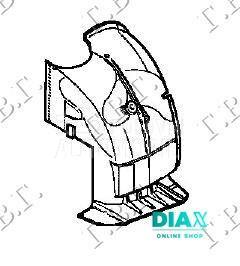 POTKRILO (PREDNJI DEO) PLASTIC