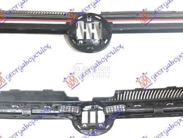 PVC MASKA CRVENA LAJSNA za Volkswagen Golf 8 od 2019. do 2024. god.