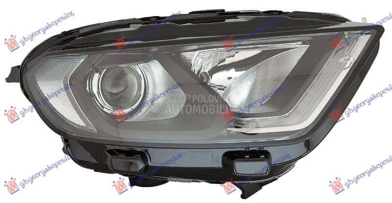 FAR ELEKTRICNI CRNI LED Desno