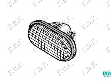 MIGAVAC U KRILU BELI za Renault Megane od 1999. do 2002. god.