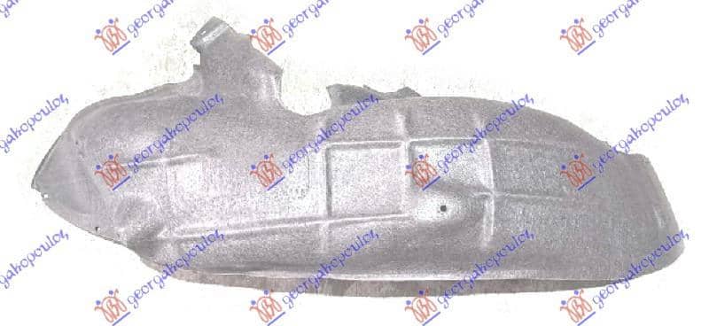 ZADNJE POTKRILO PLASTICNO Levo