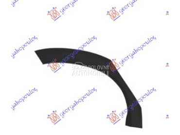 RUB PLASTICNI ZADNJEG... za Peugeot 2008 od 2016. do 2019. god.