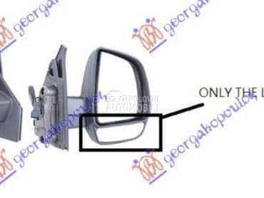 STAKLO RETROVIZORA Desno za Fiat Doblo za 2015. god.