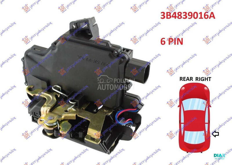 BRAVA ZADNJIH VRATA ELEKTRICNA